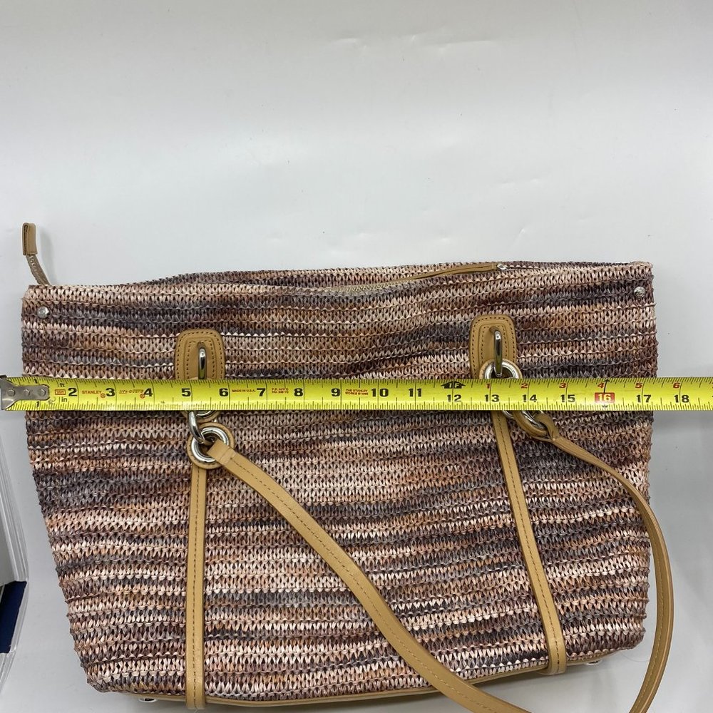 TUMI Multi Color Woven Tote bag - Picture 7 of 15